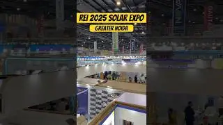 REI 2025 Solar Expo  | Greater Noida | #shorts #expo2025 #viral #solarenergy