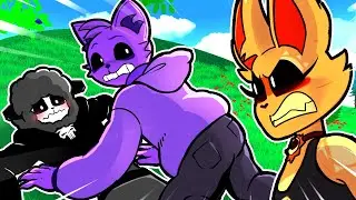 Catnap TROCOU a Cafeína pela Baba Chops no Poppy playtime vr!