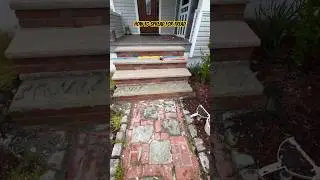 How to Spread for Tread #diy #construction #howto #lay #limestone #tread #stepbystep #bluecollar