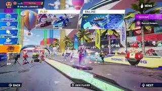 Sonic Racing Cross Worlds Legend Competition 2 part 3 LIVE!!! #ps5
