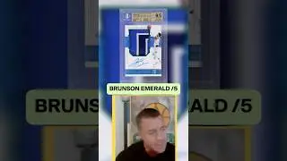 One of Brunson&rsquo;s top NTs ends Thursday on Alt #shorts #sportscards #basketballcards