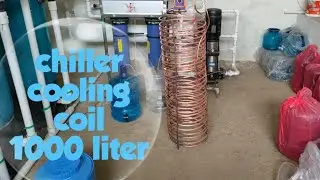 WATER CHILLER COLLING COIL 1000 LITER #chiller #waterplants #trending #viralvideo #likeandsubscribe