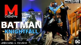 UNBOXING & REVIEW : BATMAN KNIGHTFALL / AZRAEL EX STATUE By PRIME 1 STUDIO