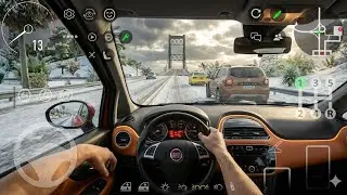 Custom Cars: Online Drive - Fiat Doblo Realistic POV Driving in Heavy Snow | New Update