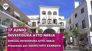 Pleno Investidura Ayuntamiento de Nerja | 18 junio