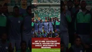 NFF To Hire &lsquo;Expatriate&rsquo; Technical Adviser For Super Eagles, Apologises To Nigerians