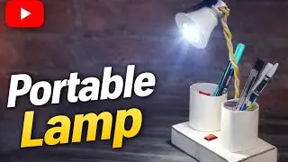 Cardboard Se Banaya Portable Lamp 😱 How to make Portable Lamp From Cardboard At home🤩||