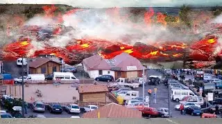 Hawaii today: Watch, drone footage of Kilauea's hellish lava eruption, Lava devours road in Hawaii