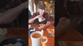 Enjoying coffee at Cracker Barrel! #crackerbarrel #placestoeat #drinkingcoffee #longviewtexas