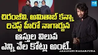 Nagarjuna Assets Worth |  Nagarjuna Total Property Value | Chiranjeevi | @SakshiTVCinema