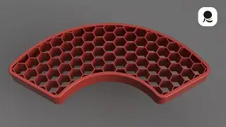 【立体設計通信113】Autodesk Fusion ハニカム構造その2 A honeycomb structure-2