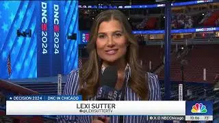 INSIDE LOOK at DNC stage and screens inside United Center