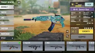 The best loadout for the KN-44 in CODM