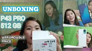 UNBOXING P43 PRO 512GB|| NO NEED MICRO SD CARD