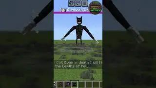 CC (Gojidraw) vs Null (CreeperMCGamer) | MobBattle #minecraft #short #shorts #null #cartooncat