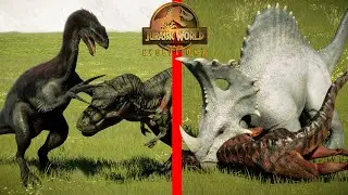 HE SUBIDO DEMASIADO EL ATAQUE de LOS DINOSAURIOS HERBIVOROS y han DESTROZADO el Battle Royale JWE 2