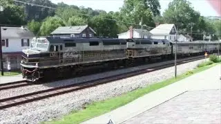 CSX-1 and 2, with P001-25 on the ex-B&O Keystone sub. 8/26/2021