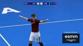 SESTŘIH | 1. FUTSAL liga | AC Sparta Praha vs. Žabinští Vlci Brno | 4:2