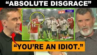 😱 Gary Neville LOSES HIS HEAD LIVE and BLASTS Gabriel Martinelli after Arsenal 0&ndash;0 Liverpool