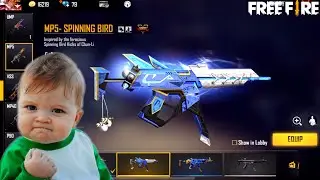 I Got Rare MP5-Spinning Bird in Free Fighter's Treasure Event 😱🔥| RIP 1100 Diamonds 😭|Free Fire 🇮🇳❤️