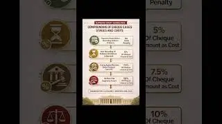 Supreme Court guidelines !!                    #compounding #cheques #lawfullyvemz