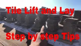 Step by Step Tile Lift and Lay, SECRETS and Tips