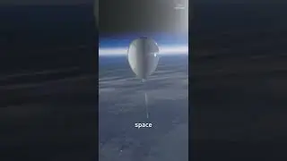 A helium balloon can reach space? #3danimation #blender #helium #heliumballoons #heliumballoon