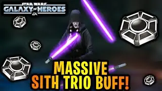 MASSIVE Sith Triumvirate Buff! - Darth Traya Omicron Kit Reveal - Galaxy of Heroes