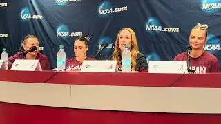 Alabama Gymnastics Press Conference after Advancing to NCAA Regional Final