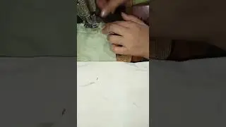 How to Decorate a Dupatta Border and kurta Daman design/abida creative ideas 💡