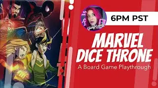 Marvel Dice Throne board game playthrough!
