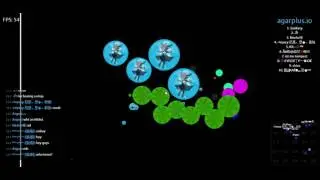 Agario - Mothership battle | 10k vs 1k