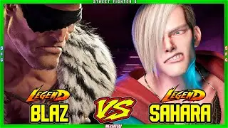 SF6 Blaz (Sagat) VS Sahara (Ed)💥Messatsu!💥スト6💥Street fighter 6