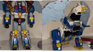 How to transform haslab deathsaurus. Transformers victory decepticon leader dezarus figure