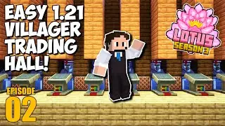 Как легко создать торговый зал для жителей деревни в Minecraft