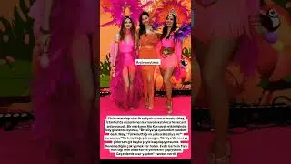 brezilyalı Jessica May İstanbul'da karnavala katılınca heyecanlı anlar yaşadı