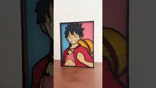 Luffy &ndash; One Piece Laser Cut Wall Art!  ⚔️⚔️ ❤️❤️