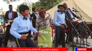 FEATURING Joseph 'Chinos' Chinotimba - ZRP band entertains in Buhera 19 May 2018
