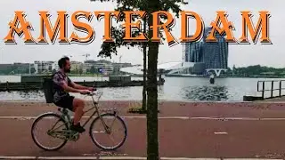 Amsterdam Urban Landscape and Atmosphere. Cruise Port Passenger Terminal Amsterdam. Dutch Travels