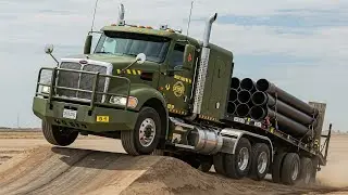 Ten Ton Heavily Loaded Truck Suspension Test - (BeamNG Drive)