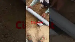 PVC pipe repair 3inch 4 inch cid joint