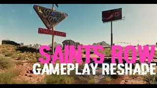 Saints Row 2022 | Calming Driving and Walking demo | Real Life Reshade