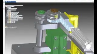 RACK AND PINION DESIGN IN SOLID EDGE USING ENGINEERING REF.-By CadX