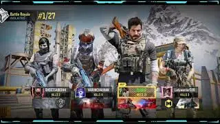 FEARLESS SOLDIERS | CODHero with VARUNCHAUHAN, LADYWARRIOR AND GOST 🔥🎉🔥🔥