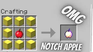 How to craft a Enchanted Golden Apple in Minecraft 1.8.9