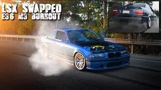 LSx Swapped E36 M3 Nasty Burnout | 