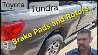 2010 Toyota Tundra brake pads and rotor replacement