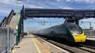 Trains at Cheddington June 2024