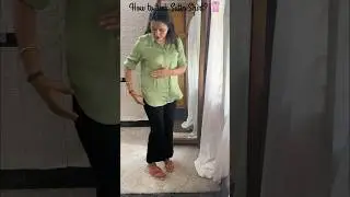 How to tuck in a satin shirt? Satin shirt tuck in hack. #shirts#shorts #viralvideo
