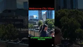 Stunning Melbourne City Views in 20 Seconds! 🌆✨ #Melbourne #MelbourneViews #travelaustralia